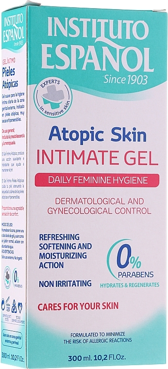 Intimate Hygiene Gel - Instituto Espanol Atopic Skin Intimate Gel — photo N1