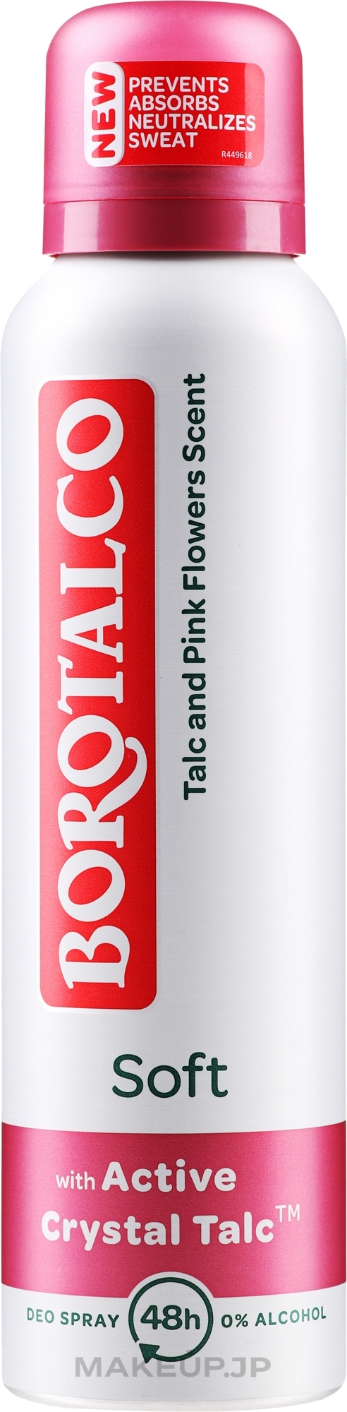 Deodorant Spray - Borotalco Anti-Transpirant Deo Spray Soft — photo 150 ml