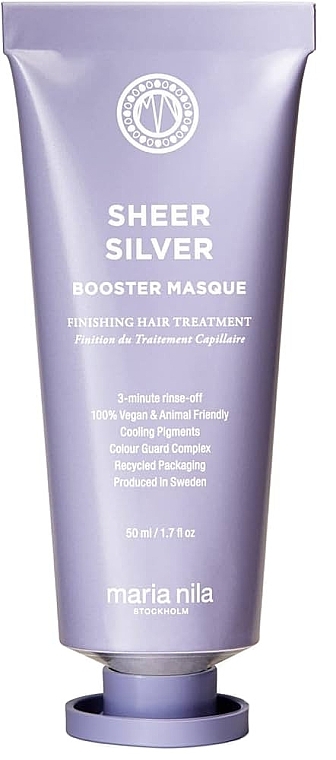 Silver Booster Mask - Maria Nila Sheer Silver Booster Mask — photo N1