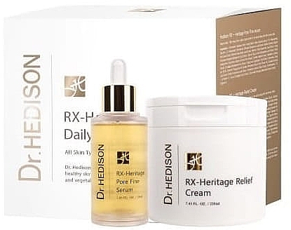 Set - Dr.Hedison RX-Heritage (cr/220ml + serum/50ml) — photo N1