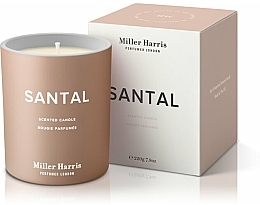 Scented Candle - Miller Harris Santal Scented Candle — photo N4