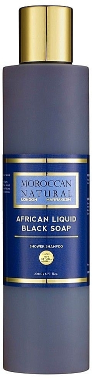 Black Liquid Soap - Moroccan Natural Organic African Liquid Black Soap — photo N1