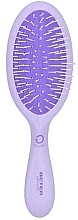 Hair Brush, lilac - Beter Recycled Collection Pneumatic Brush With Removable Base Small — photo N1