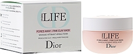 Pore-Shrinking Pink Clay Mask - Dior Hydra Life Pores Away Pink Clay Mask — photo N1