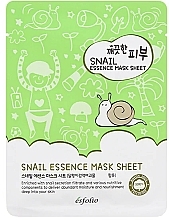 Fragrances, Perfumes, Cosmetics Snail Sheet Mask - Esfolio Pure Skin Snail Essence Mask Sheet