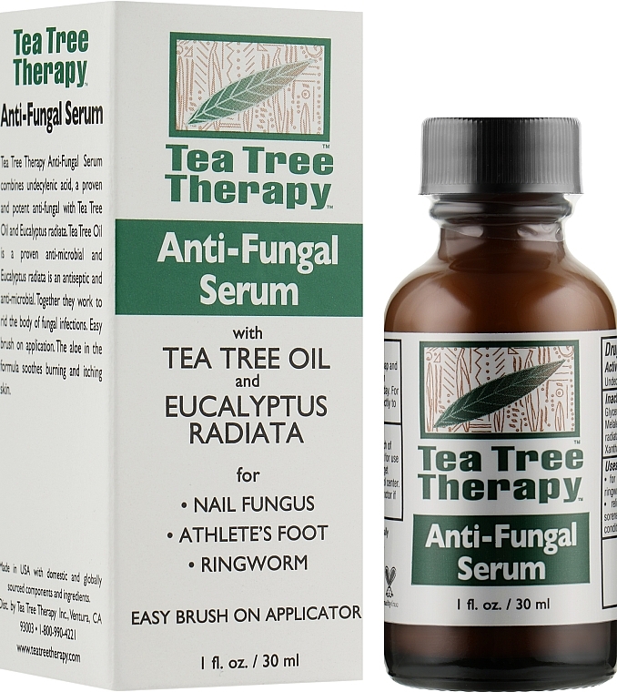 Antifungal Foot Serum with Tea Tree & Eucalyptus Oils - Tea Tree Therapy Anti-Fungal Serum — photo N2