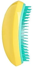 Hair Brush - Tangle Teezer Salon Elite Yellow&Green — photo N1