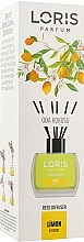 Aroma Diffuser 'Lemon' - Loris Parfum Exclusive Lemon Reed Diffuser — photo N1