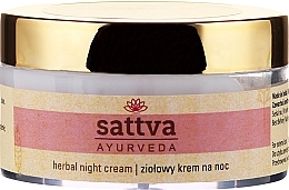 Herbal Night Cream - Sattva Ayurveda Herbal Night Cream — photo N4