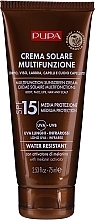 Moisturizing Sunscreen Cream SPF 15 - Pupa Multifunction Sunscreen Cream — photo N1