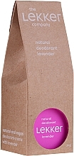 Natural Cream Deodorant "Lavender" - The Lekker Company Natural Lavender Deodorant — photo N1