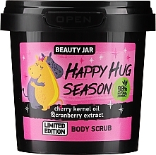 Cherry Seed Oil and Cranberry Extract Body Scrub - Beauty Jar Happy Hug Season Limited Edition Body Scrub — photo N1