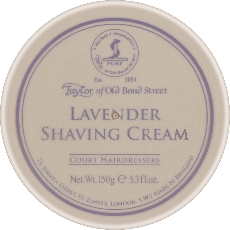 Shaving Cream "Lavender" - Taylor of Old Bond Street Lavender Shaving Cream Bowl — photo N5