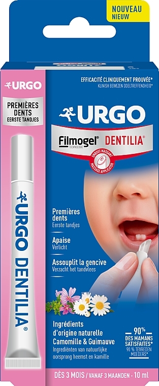 Baby Gum Gel for Teething - Urgo Filmogel — photo N1