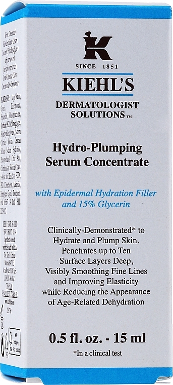 Serum Concentrate for Face - Kiehl`s Hydro-Plumping Re-Texturizing Serum Concentrate — photo N5