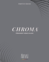 Hair Color Palette - Aloxxi Swatch Book CHROMA Permanent Cream Colour — photo N1