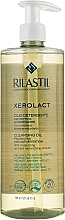 Face & Body Cleansing Oil for Extra Dry & Irritation-Prone Skin - Rilastil Xerolact Cleansing Oil — photo N28