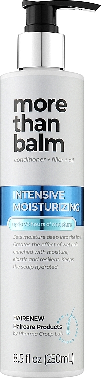 Instant Aqua Bomb Conditioner - Hairenew Intensive Moisturizing Balm Hair — photo N2