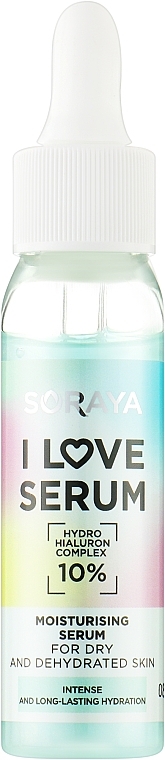 Moisturizing Serum for Dry & Dehydrated Skin - Soraya I Love Serum — photo N1