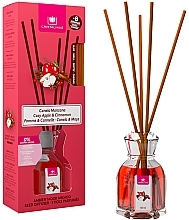 Fragrances, Perfumes, Cosmetics Reed Diffuser "Cinnamon & Apple" - Cristalinas Reed Diffuser