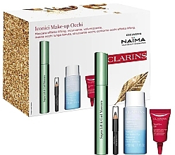 Fragrances, Perfumes, Cosmetics Clarins (mask/8ml + eye/cr/3ml + eye/pencil/0.39g + remover/30ml) - Clarins (mascara/8ml + eye/cr/3ml + eye/pencil/0,39g + remover/30ml)