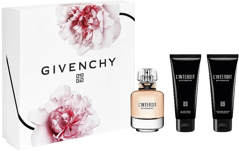 Givenchy L'Interdit - Set (edt/80ml+sh.oil+bodymlk) — photo N1