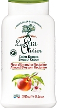 Shower Cream "Almond Blossom & Nectarine" - Le Petit Olivier Almond Blossom Nectarine — photo N3