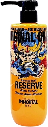 After Shave Balm - Immortal NYC Samurai Spirit Reserve Aftershave Balm — photo N1