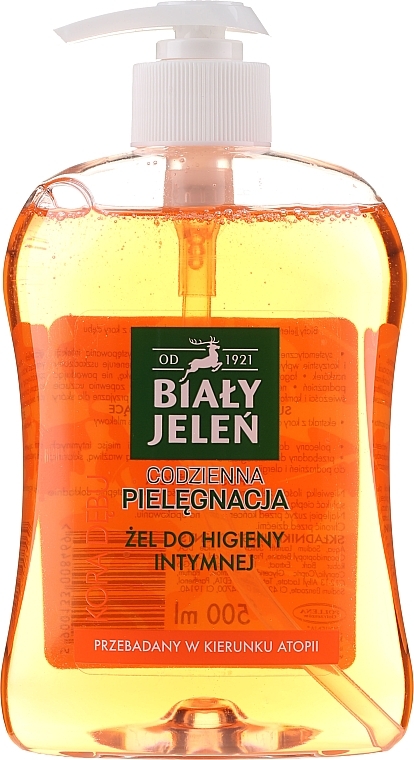 Intimate Hygiene Gel with Oak Bark - Bialy Jelen Gel For Intimate Hygiene — photo N2