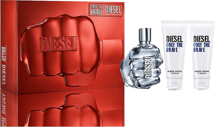 Diesel Only The Brave - Set (edt/125 ml + sh/g/2x75 ml) — photo N1