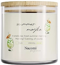 Scented Soy Candle 'Summer Mojito' - Nacomi Fragrances — photo N1