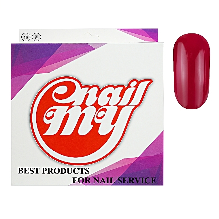 Set - My Nail 2021 №10 UV (base/7g + top/7g + gel/polish/7g + primer/10ml + prep/10ml + remover/60ml) — photo N1