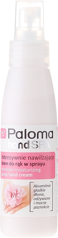 GIFT Intensive Moisturizing Hand Cream Spray - Paloma Hand SPA — photo N1