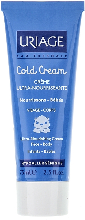 Newborn & Baby Protective & Nourishing Cream - Uriage Babies Cold Cream — photo N2