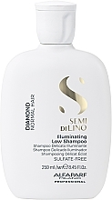 Microcrystals Hair Shampoo - AlfaParf Semi Di Lino Diamond Illuminating Low Shampoo — photo N1