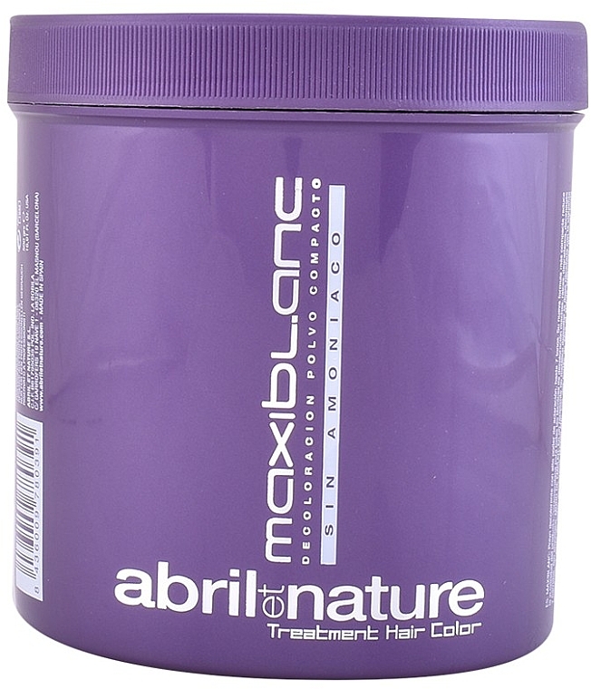 Bleaching Powder - Abril et Nature Color Hair Bleach Maxiblanc Blonde — photo N1