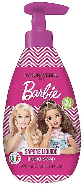 Barbie Liquid Soap for Kids - Naturaverde Kids Barbie Liquid Soap — photo N1