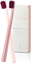Toothbrush Set - Swiss Smile Nuance Nude Two Toothbrushes — photo N5