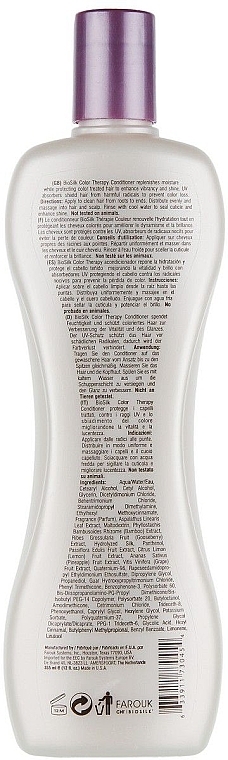 Color Preserving Conditioner for Colored Hair - BioSilk Color Therapy Conditioner — photo N2