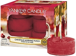 Fragrances, Perfumes, Cosmetics Tea Light - Yankee Candle Scented Tea Light Candles Christmas Morning Punch