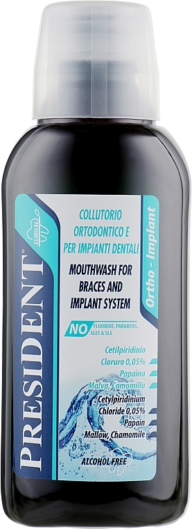 Braces & Dentures Mouthwash - PresiDENT Ortho-Implant — photo N23