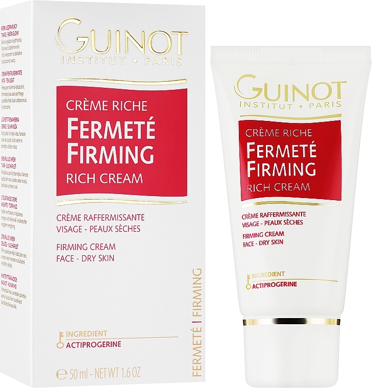 Lift Firming Night Cream - Guinot Creme Riche Fermete Lift — photo N2