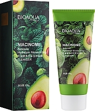 Moisturizing Face Cleansing Foam - Bioaqua Niacinome Avocado Cleanser — photo N2