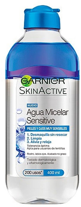 Micellar Water for Sensitive Skin - Garnier Skin Active Sensitive Micellar Water — photo N1