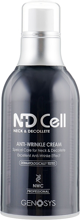 Anti-Wrinkle Neck & Decollete Cream - Genosys ND Cell Anti-Wrinkle Cream (NWC) — photo N2