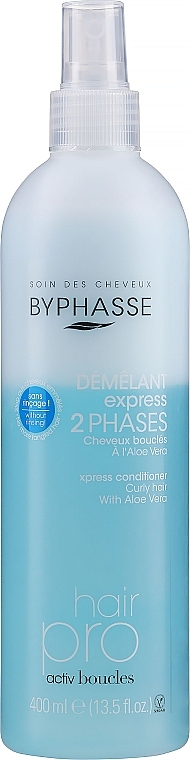 Wavy Hair Spray - Byphasse Express 2 Phases Activ Boucles Curly Hair — photo N2