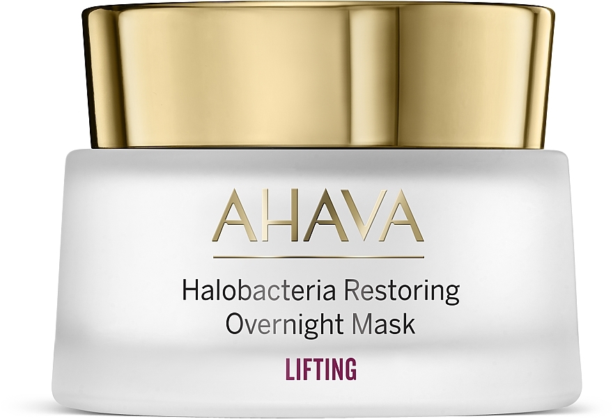 Revitalizing Night Mask - Ahava Halobacteria Restoring Overnight Mask Lifting — photo N1