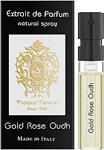 Fragrances, Perfumes, Cosmetics Tiziana Terenzi Gold Rose Oudh - Perfume (sample)