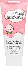 Refreshing Peach Hand Cream - Esfolio Pure Skin Fresh Pink Peach Hand Cream — photo N2