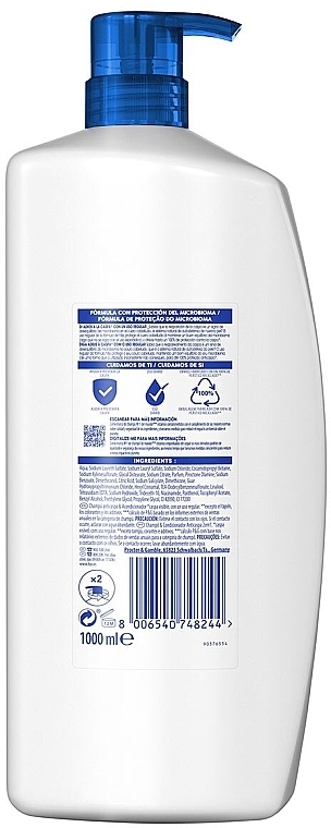 2-in-1 Anti-Dandruff Shampoo "Base Care" - Head & Shoulders Classic Clean — photo N12